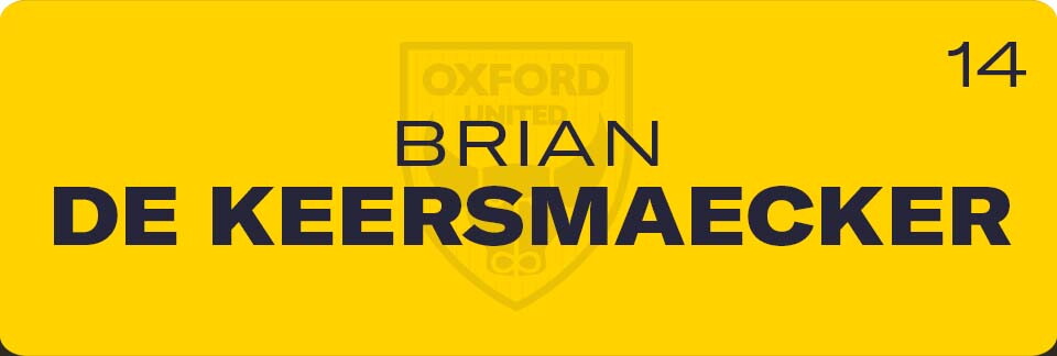 Oxford United De Keersmaecker