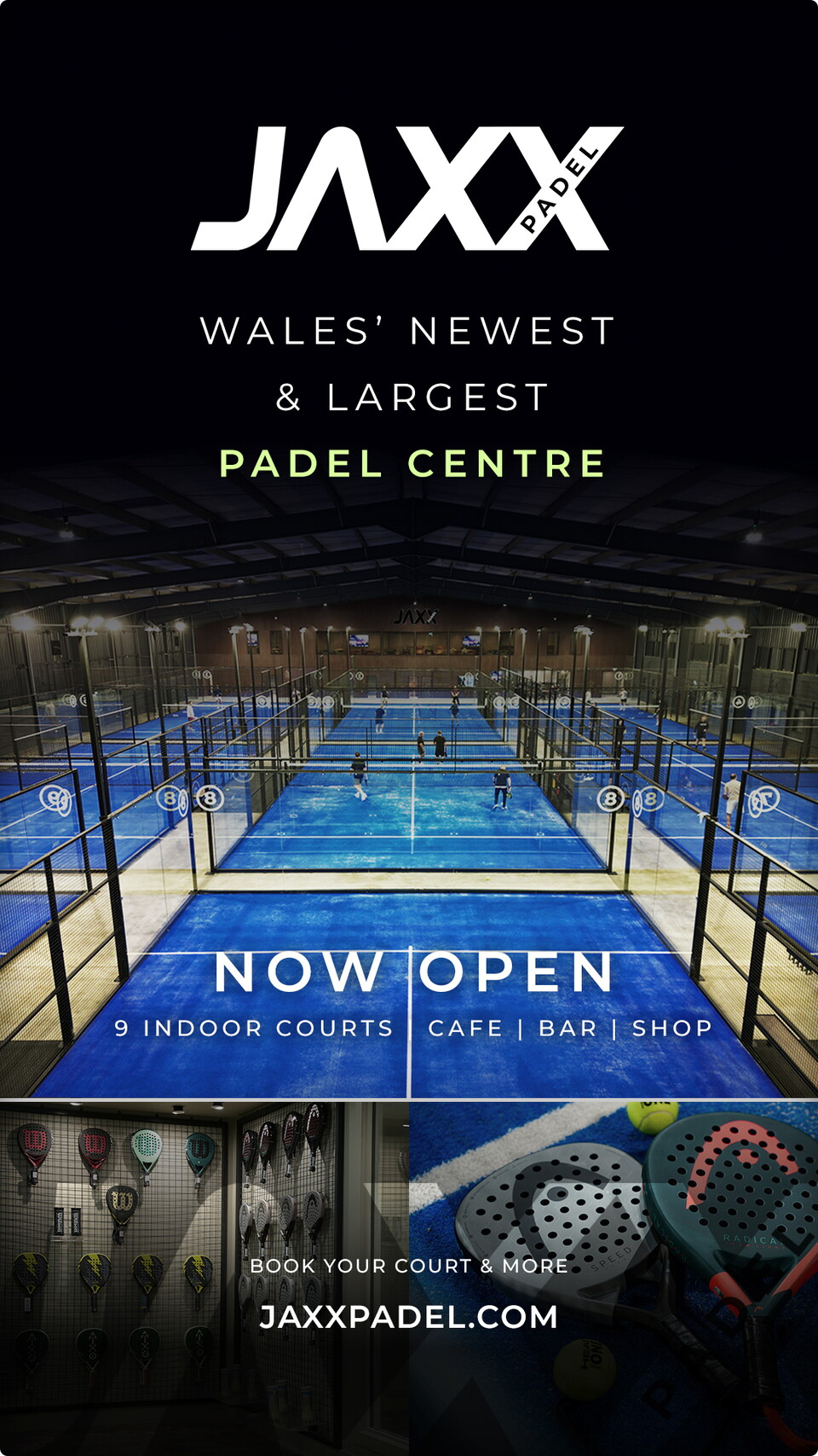 Jaxx Padel Open Now
