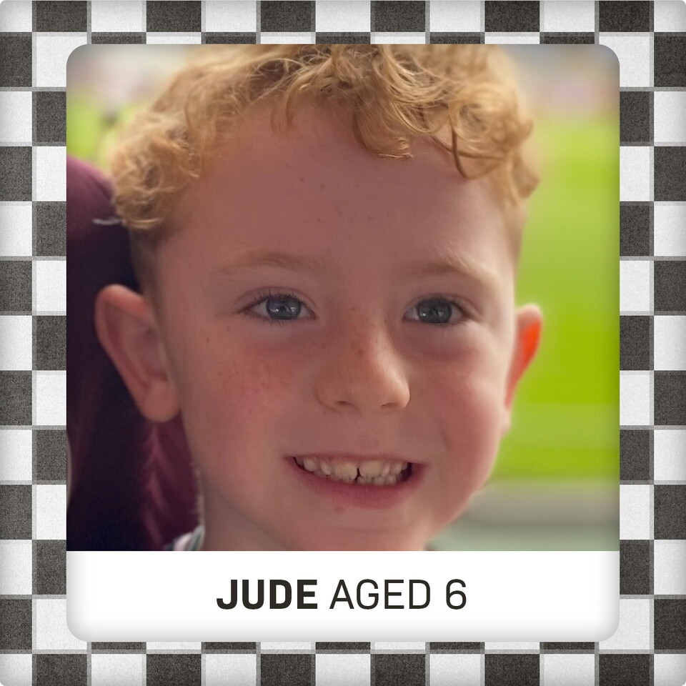 Jude, aged 6