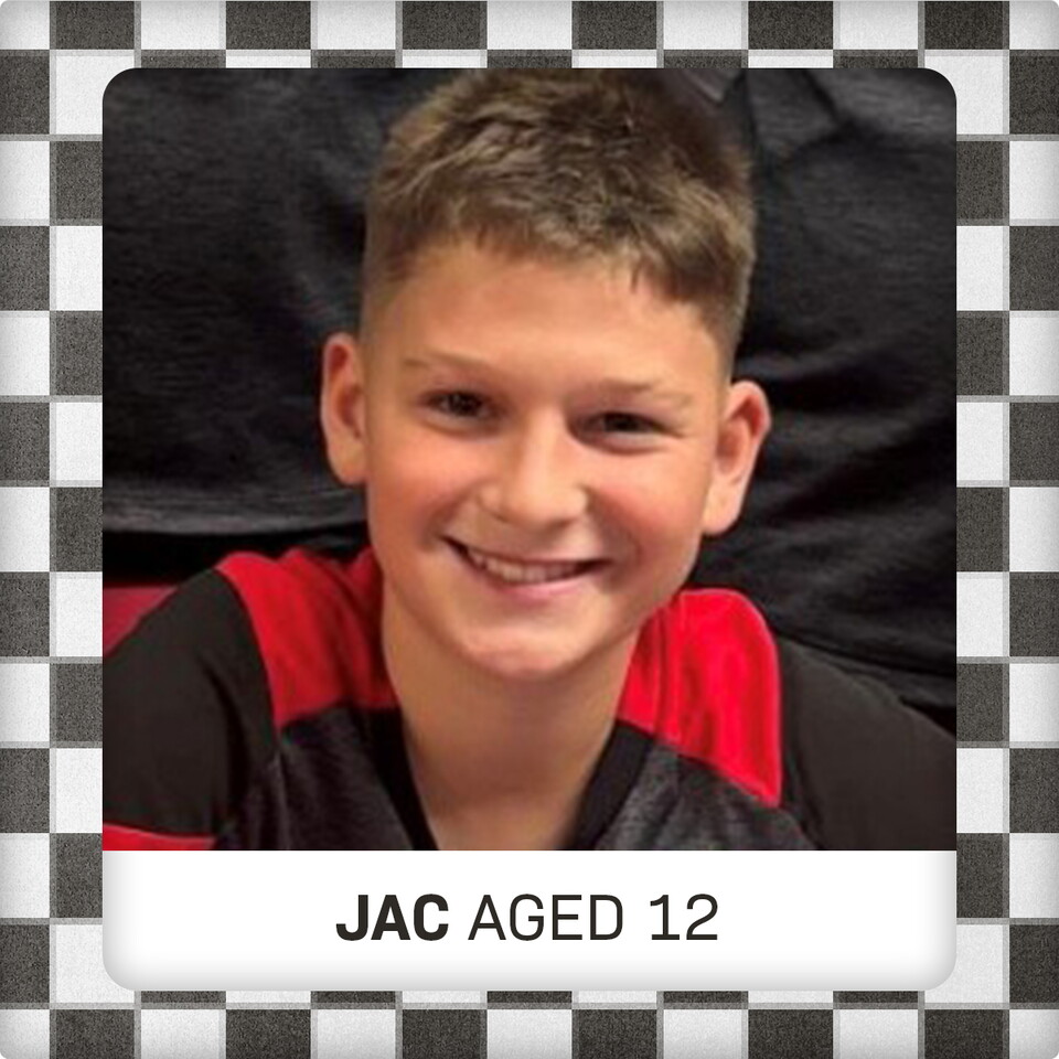 Jac, aged 12
