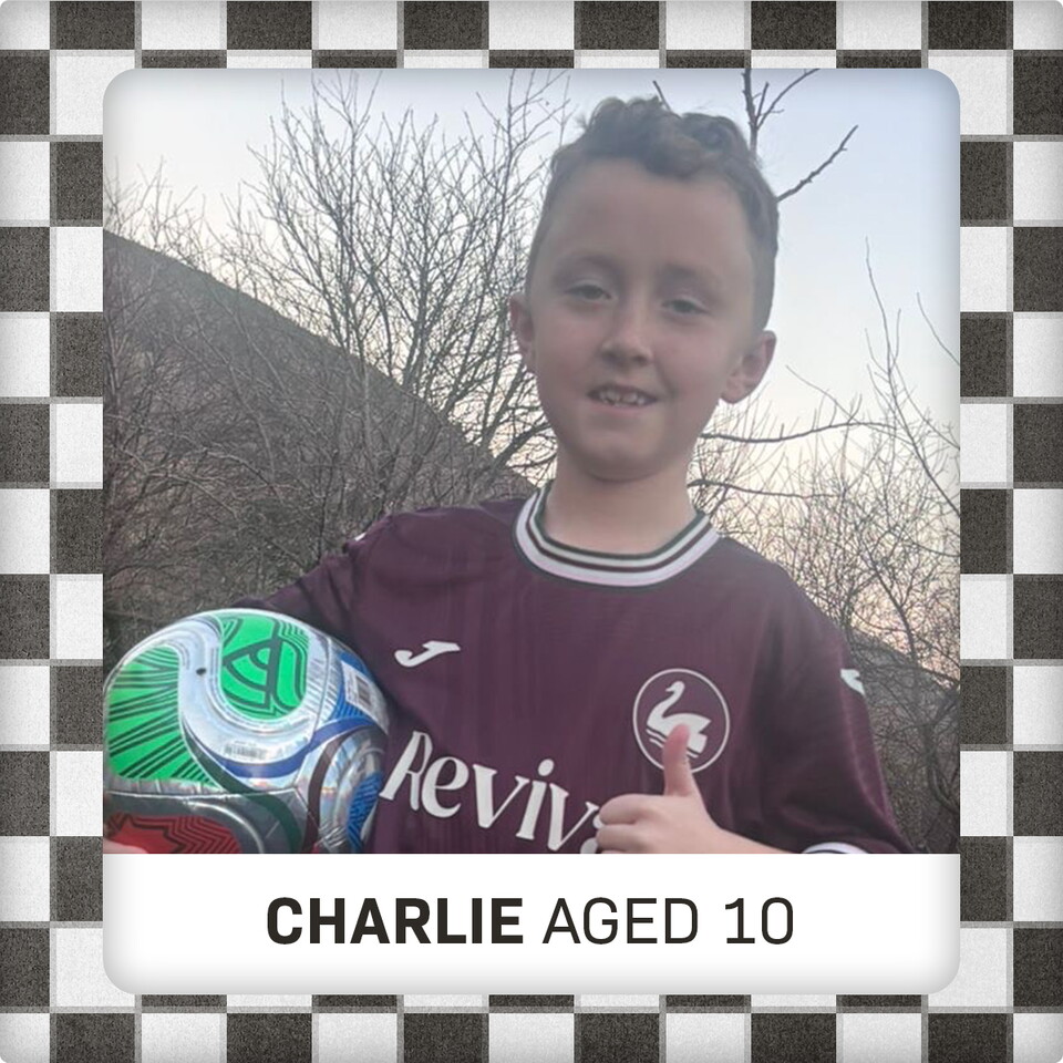Charlie, aged 10