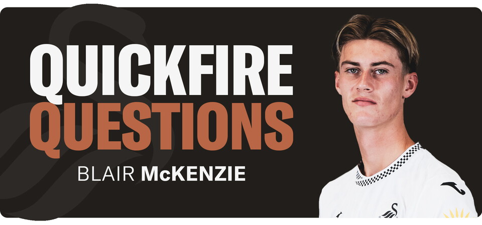 Quickfire Questions - Blair McKenzie