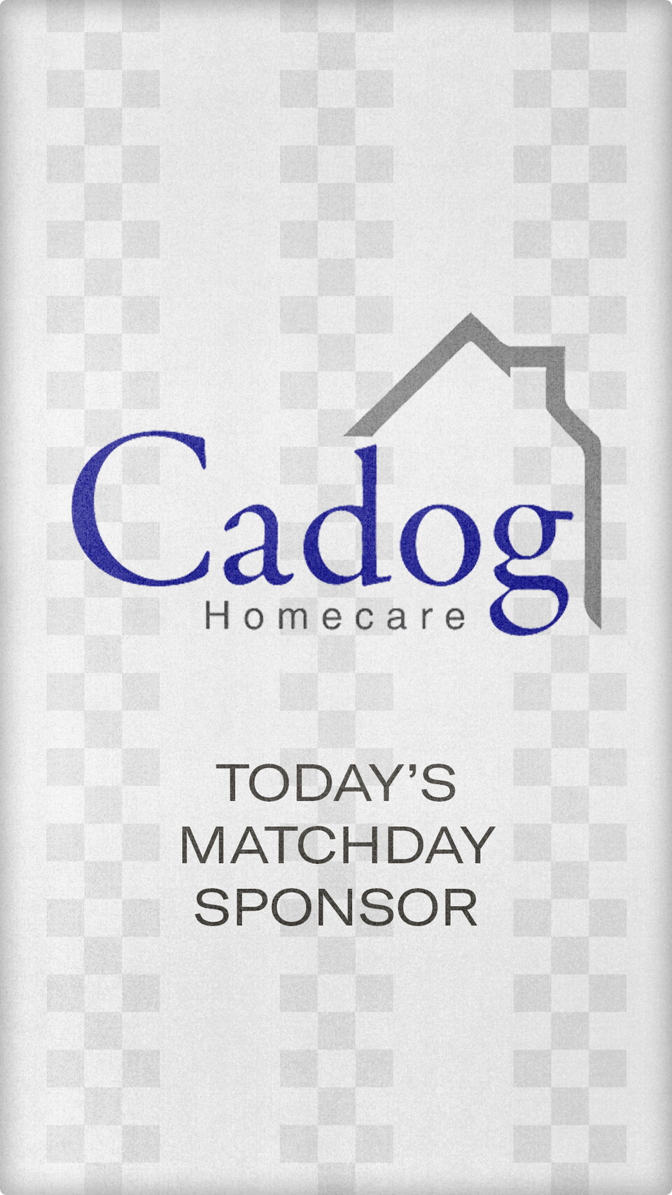 Cadog Homecare - Match Sponsor