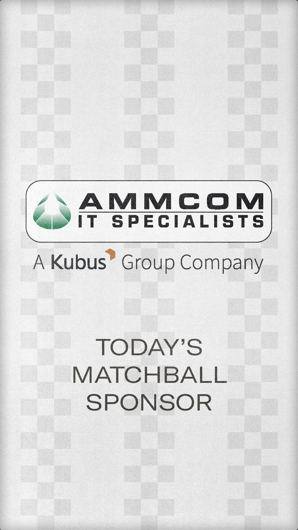 Ammcom Matchball Sponsor