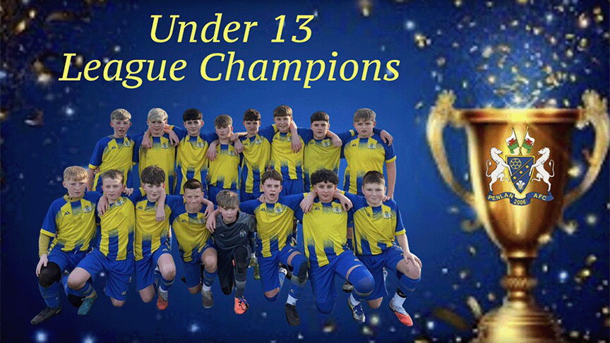 penlan-afc-u13s-lap-of-honour-programme-image