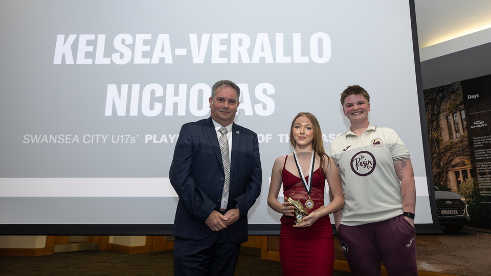 Swansea City Girls' and Women's Academy Awards 2025-26