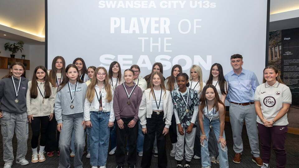 Swansea City Girls' and Women's Academy Awards 2025-26