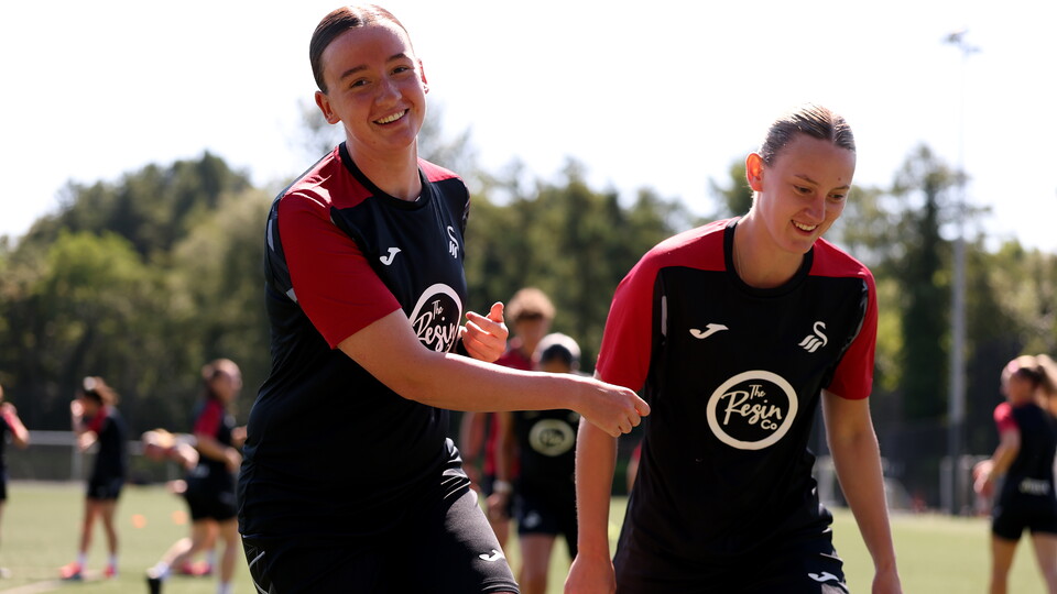 Swansea Women pre-season day one 