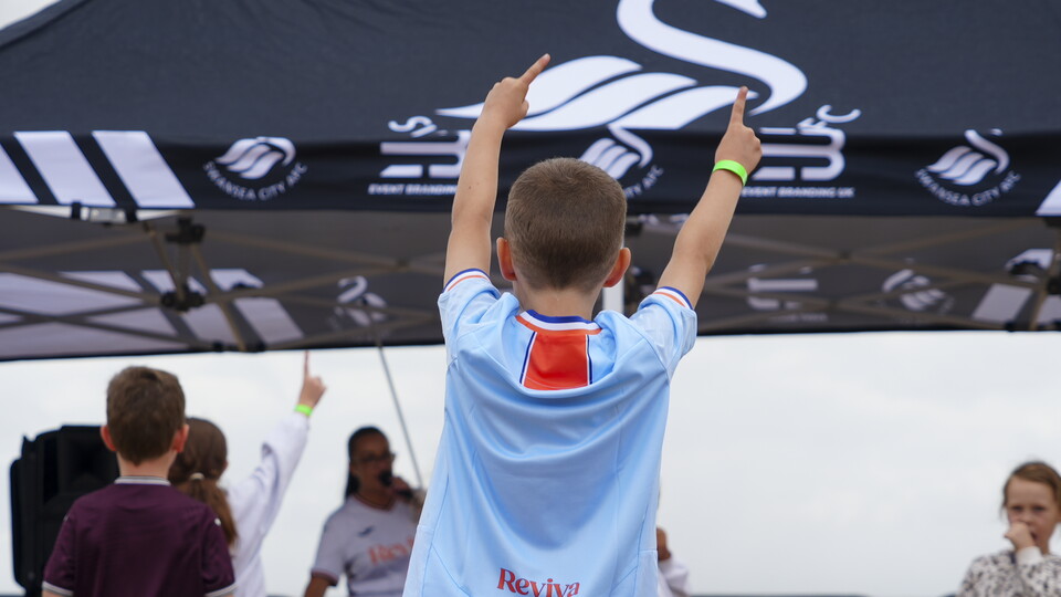 Swansea City beach day