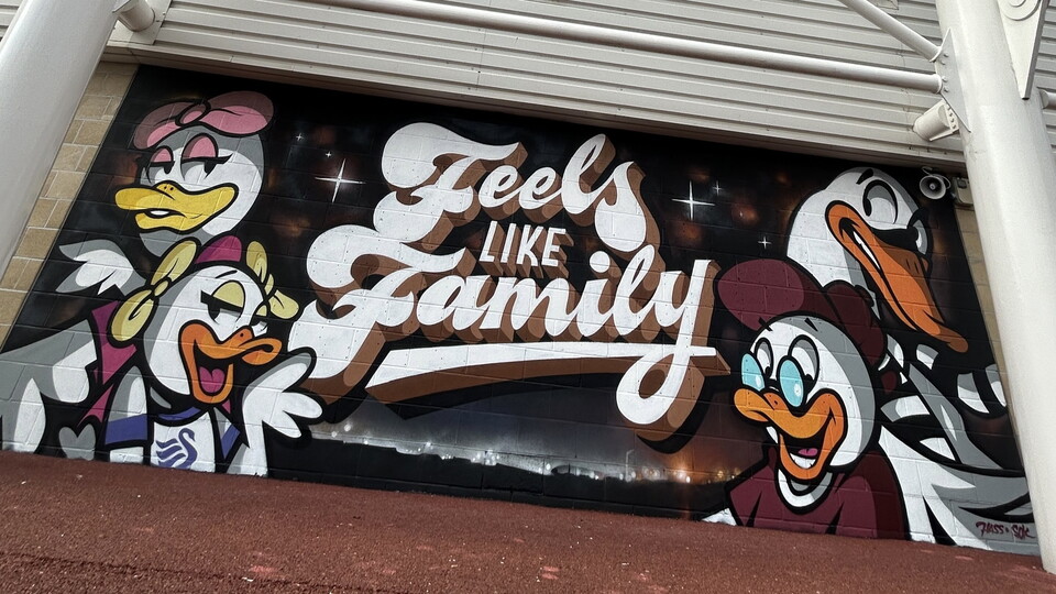 Feels like Family mural