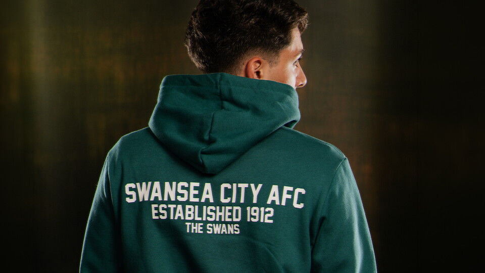 green hoodie back