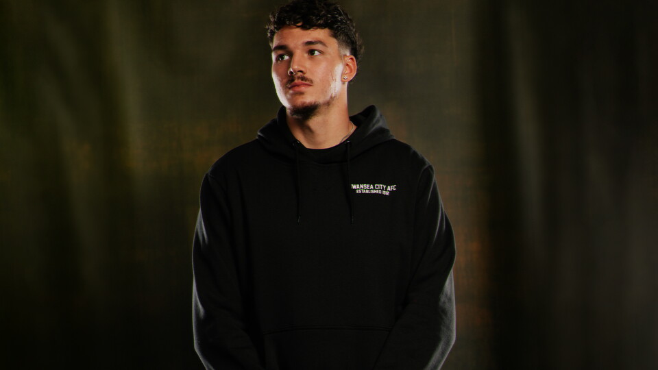 black hoodie front