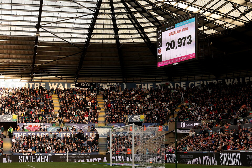 Fan gallery | Swansea City v West Ham United