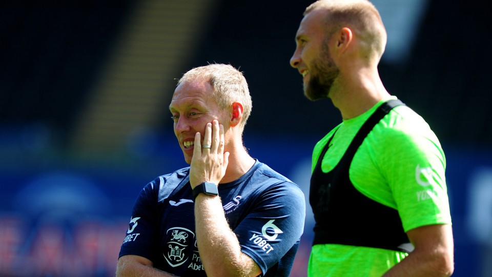 Steve Cooper and Mike van der Hoorn