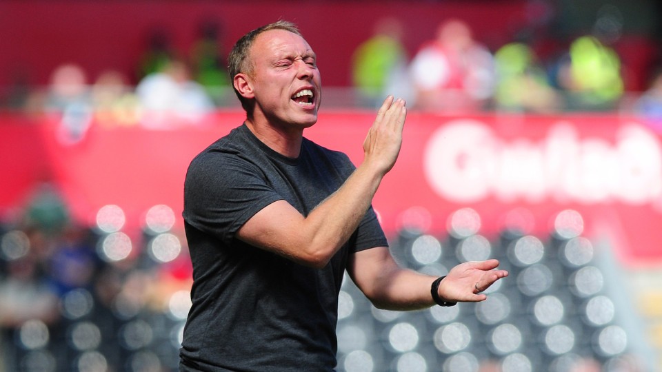 Swansea City head coach Steve Cooper