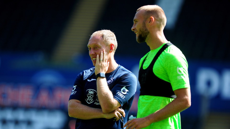 Steve Cooper Mike van der Hoorn