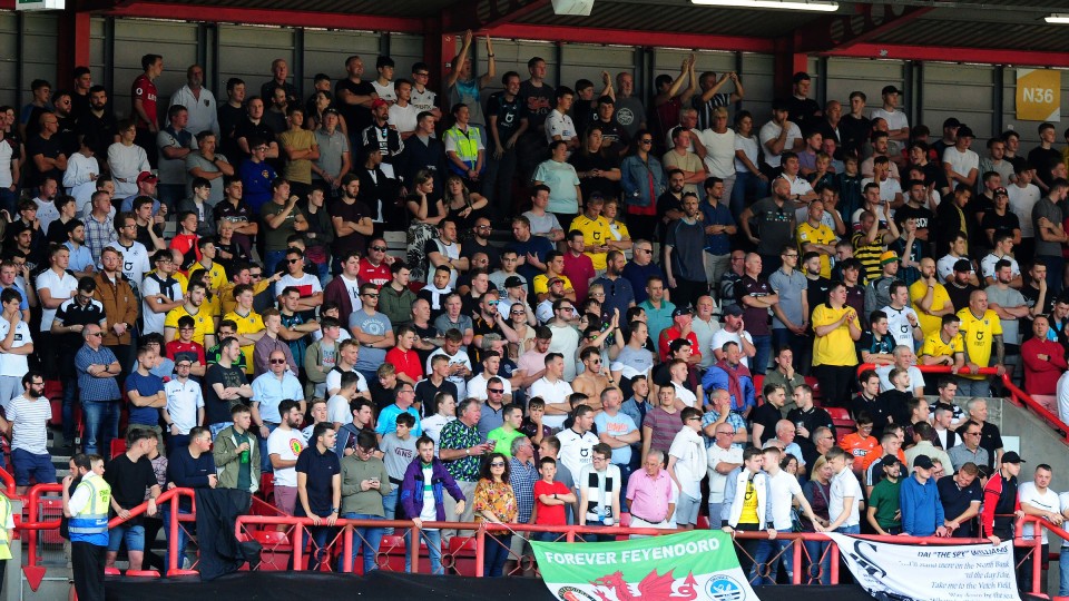 Swansea City supporters