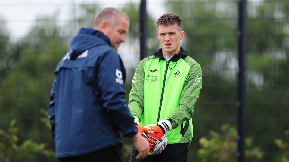 Freddie Woodman and Martyn Margetson