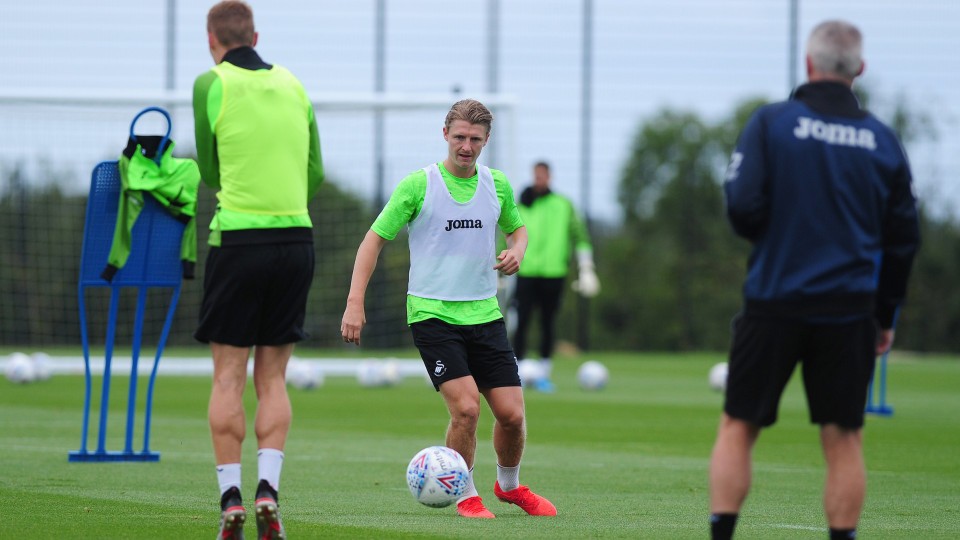 George Byers training