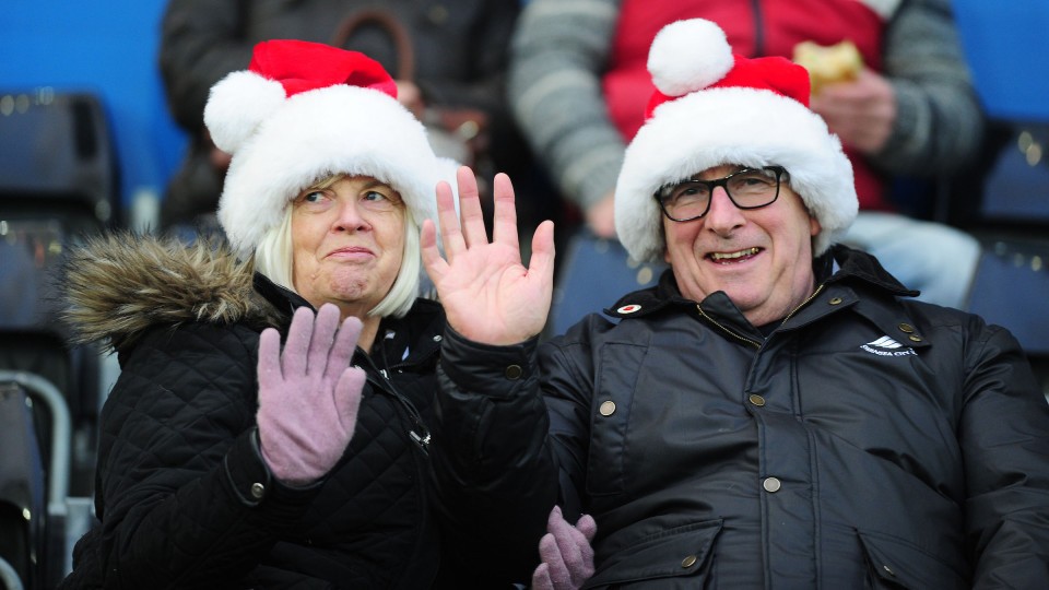 Swansea City fans