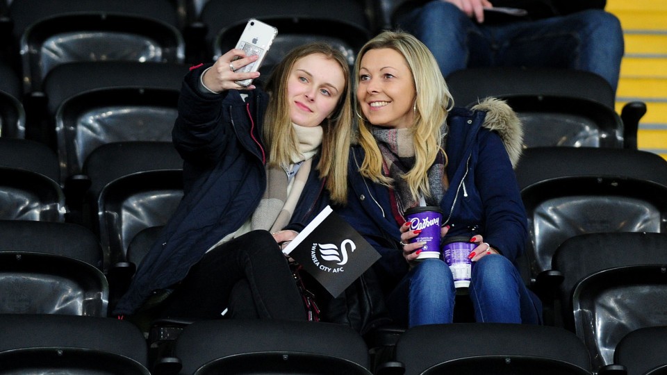 Swansea City fans