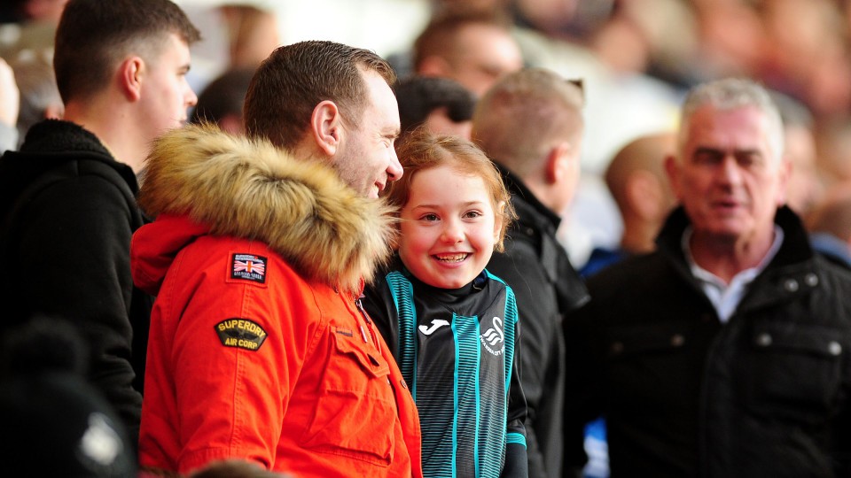Swansea City fans