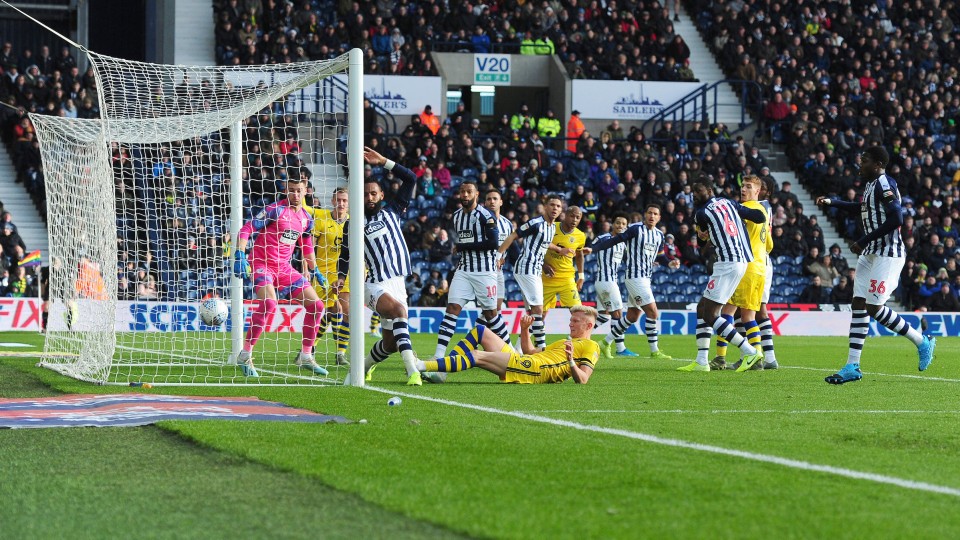 West Brom Sam Surridge