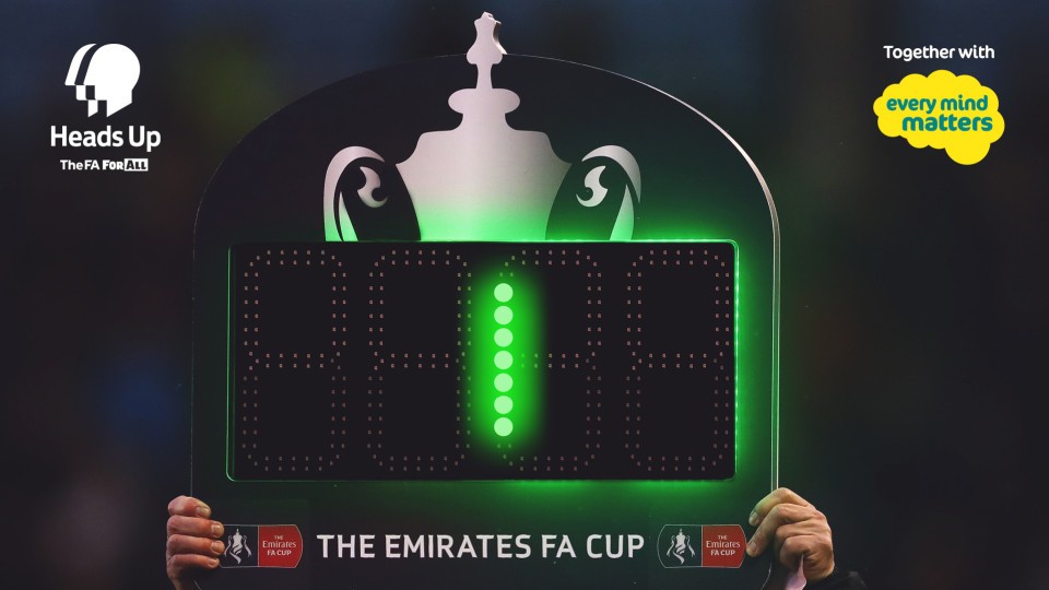 FA Cup heads up