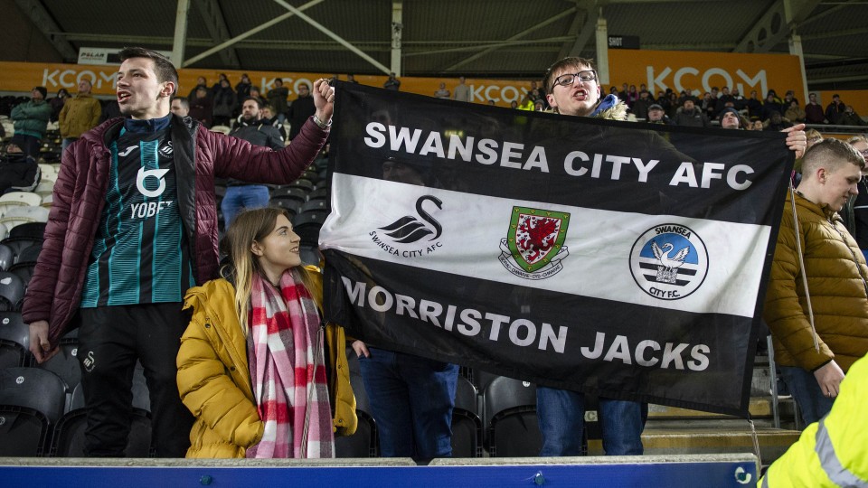 Swansea City fans