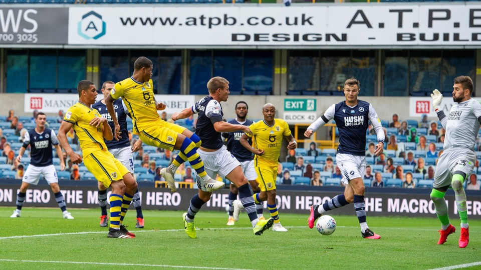 Millwall Brewster effort