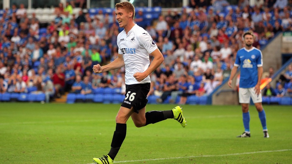 Fulton v Peterborough goal