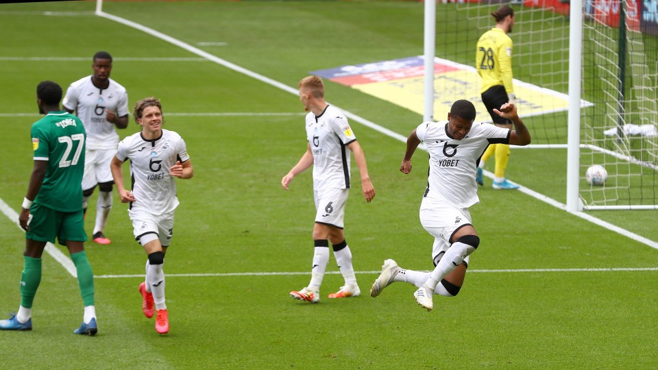 Sheffield Wednesday (H) Brewster celebration 2