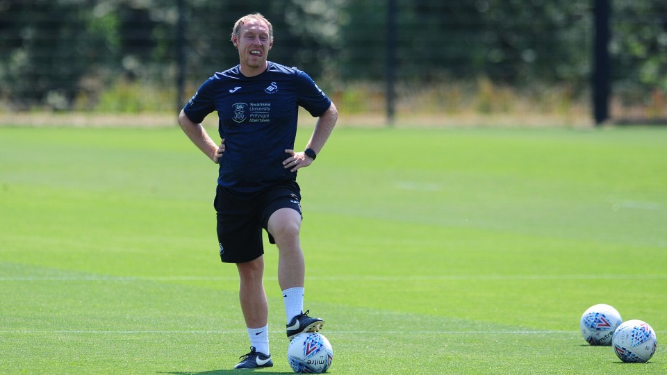 Steve Cooper training