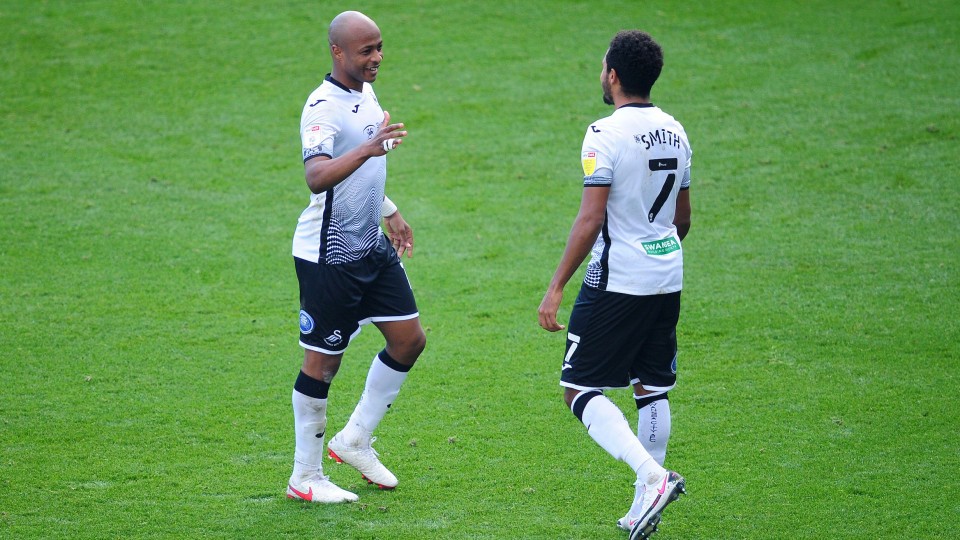 Andre Ayew Korey Smith