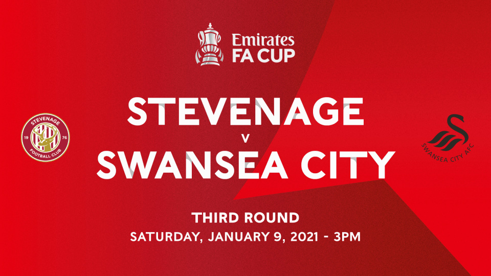 Stevenage FA Cup graphic