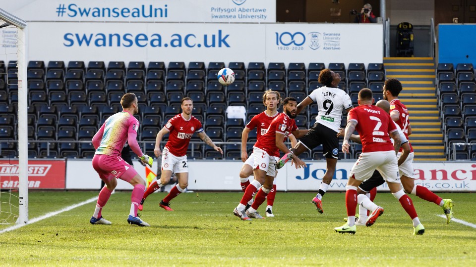 Bristol City home Jamal Lowe