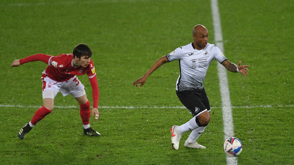 Forest home Andre Ayew