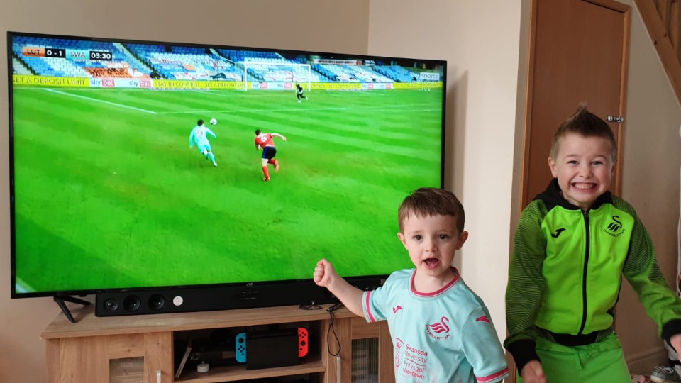 Swansea City supporters