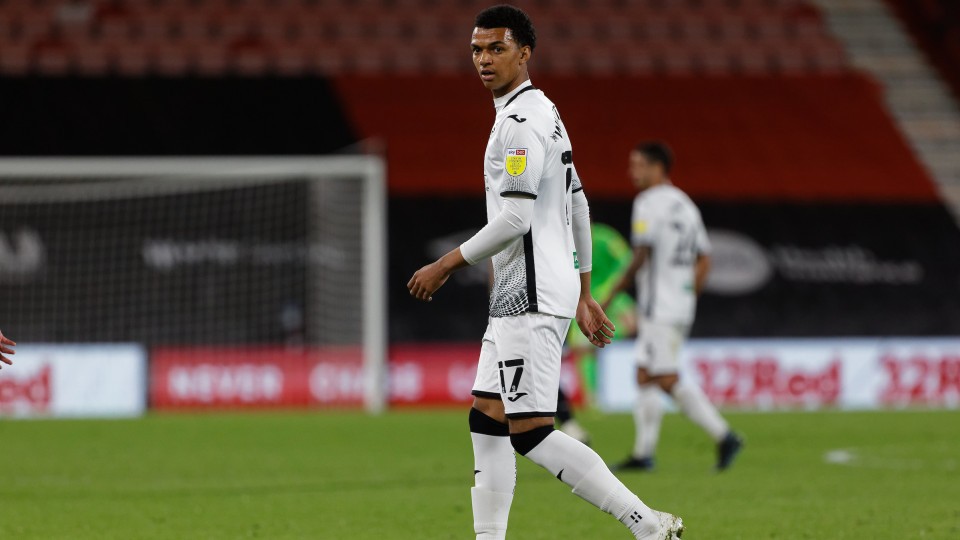 Bournemouth away Morgan Whittaker