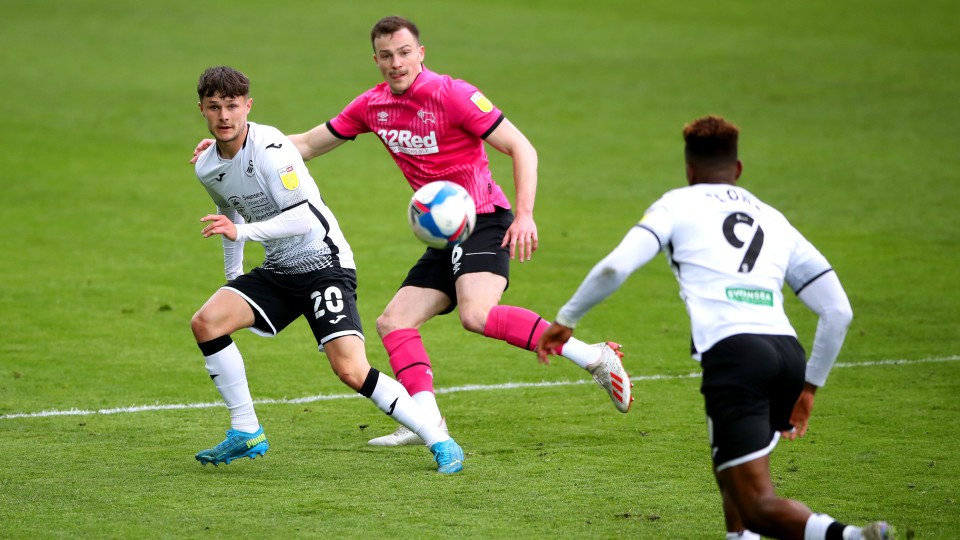 Derby home Liam Cullen