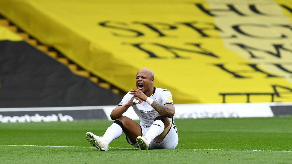 Watford away Andre Ayew