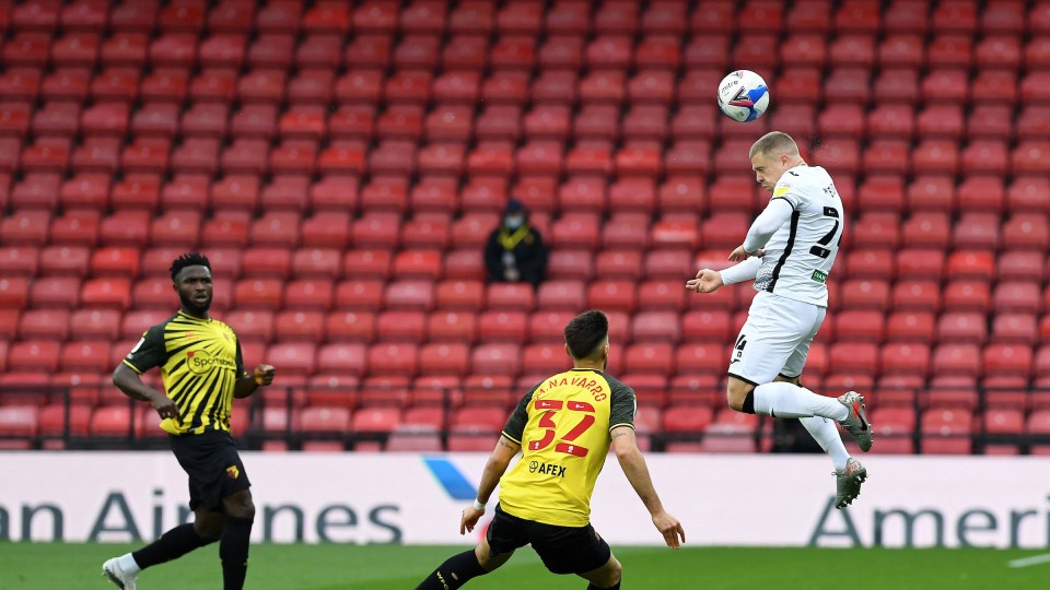 Watford away Jake Bidwell