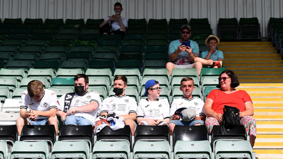 Plymouth away fans 1