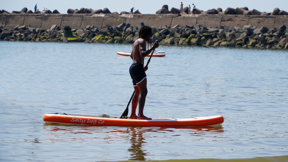 Swansea City Under-23s beach