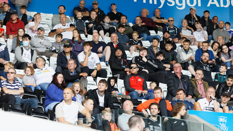 Swansea City supporters