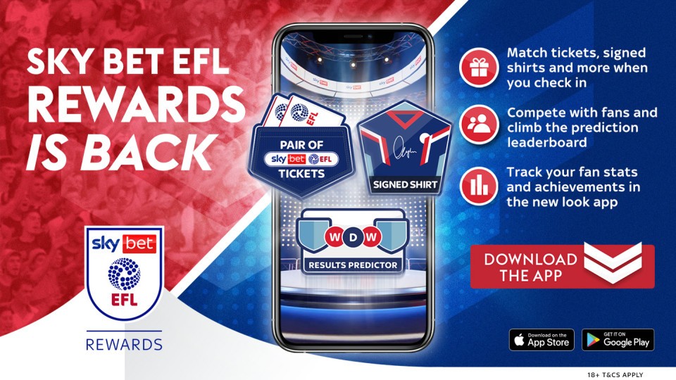 Sky Bet EFL Rewards 21-22