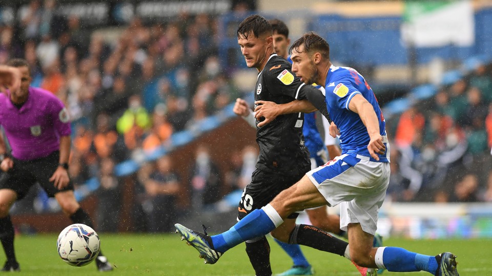 Blackburn away Liam Cullen