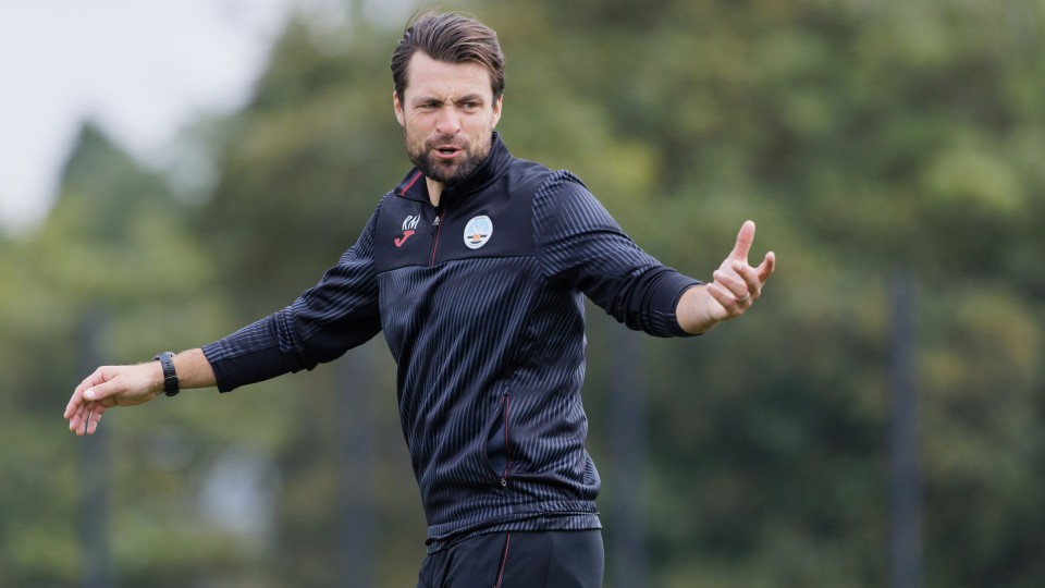 Russell Martin training