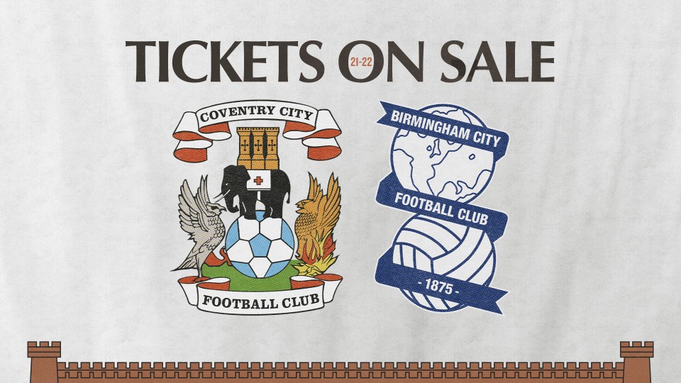 Tickets Birmingham Coventry