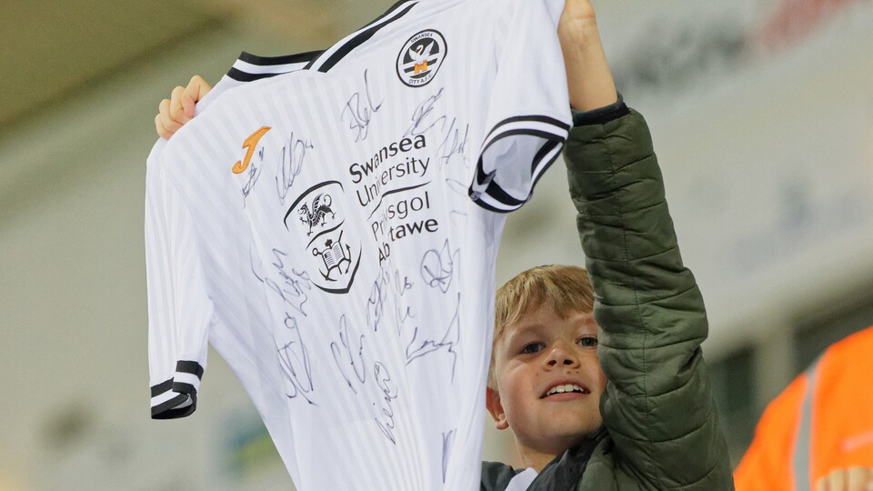 Swansea City supporters
